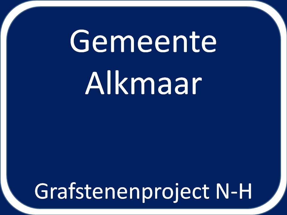 Grensbord gemeente Alkmaar