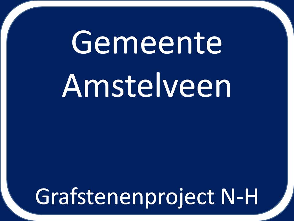 Grensbord van de gemeente Amstelveen