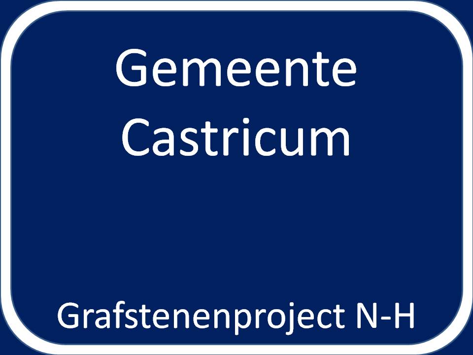 Grensbord van de gemeente Castricum