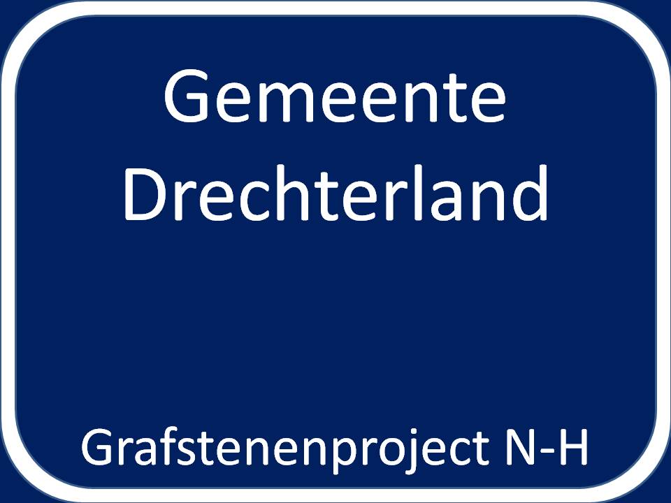 Grensbord gemeente Drechterland