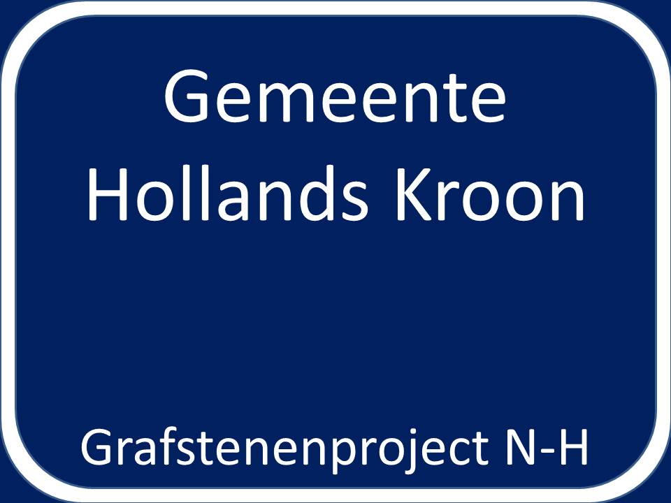 Grensbord van de gemeente Hollands Kroon