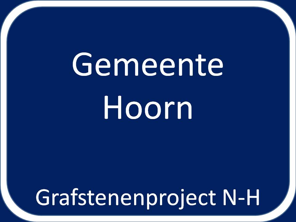 Grensbord van de gemeente Hoorn