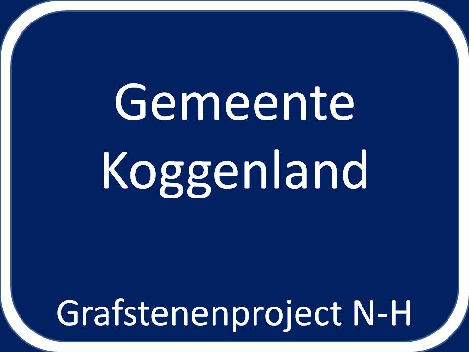 Grensbord van de gemeente Koggenland